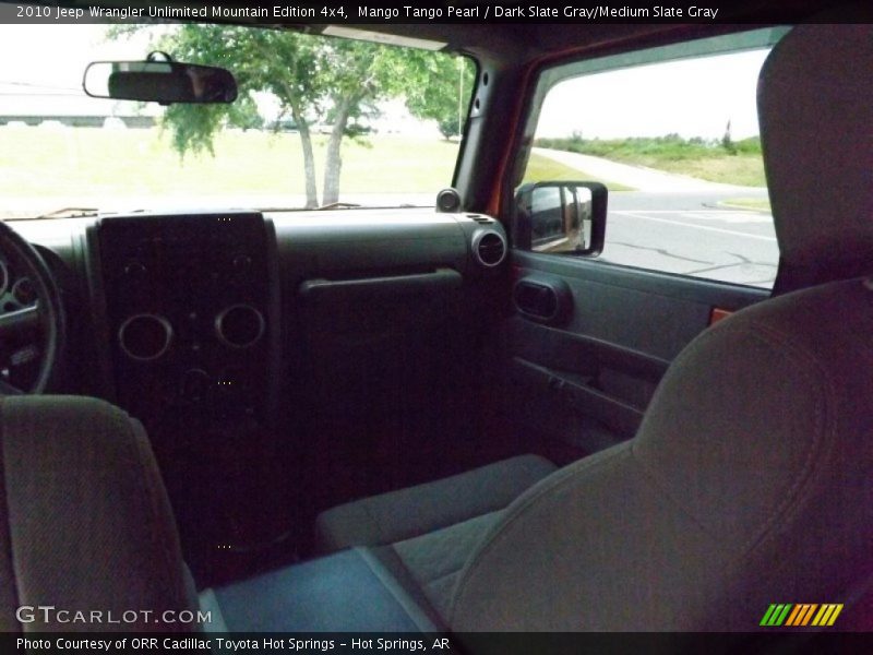 Mango Tango Pearl / Dark Slate Gray/Medium Slate Gray 2010 Jeep Wrangler Unlimited Mountain Edition 4x4