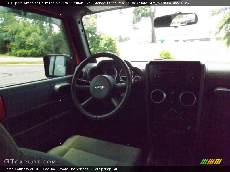 Mango Tango Pearl / Dark Slate Gray/Medium Slate Gray 2010 Jeep Wrangler Unlimited Mountain Edition 4x4
