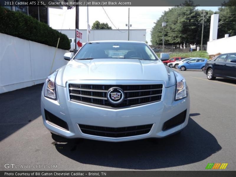 Glacier Blue Metallic / Jet Black/Jet Black Accents 2013 Cadillac ATS 2.5L