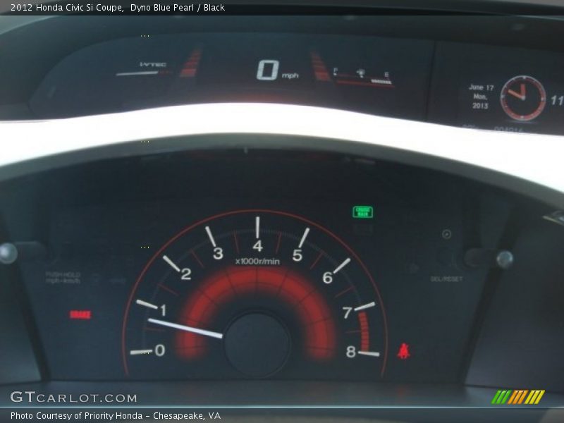  2012 Civic Si Coupe Si Coupe Gauges