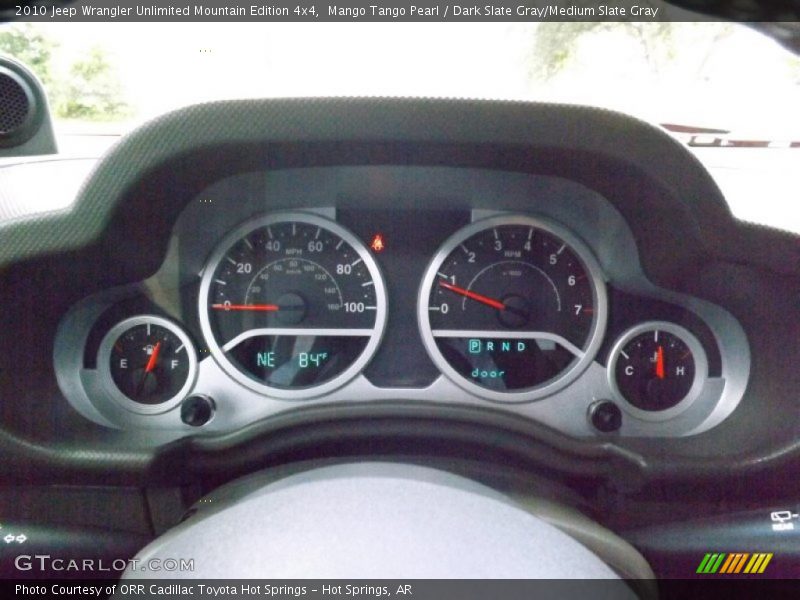 Mango Tango Pearl / Dark Slate Gray/Medium Slate Gray 2010 Jeep Wrangler Unlimited Mountain Edition 4x4