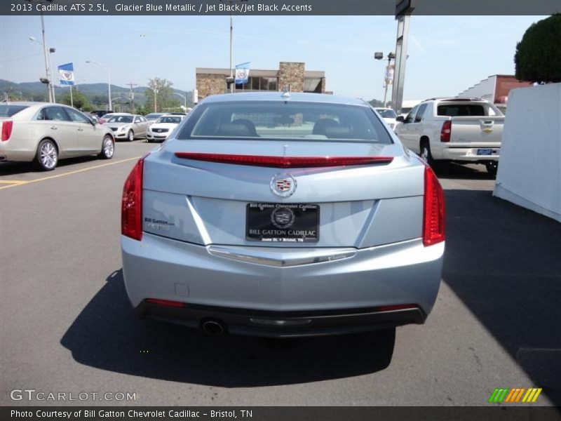 Glacier Blue Metallic / Jet Black/Jet Black Accents 2013 Cadillac ATS 2.5L