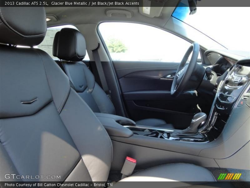 Glacier Blue Metallic / Jet Black/Jet Black Accents 2013 Cadillac ATS 2.5L