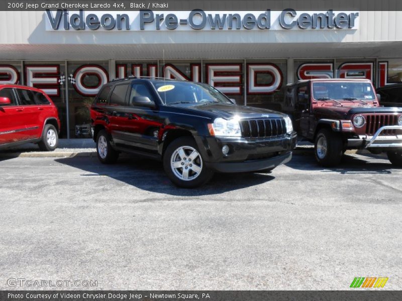 Black / Khaki 2006 Jeep Grand Cherokee Laredo 4x4