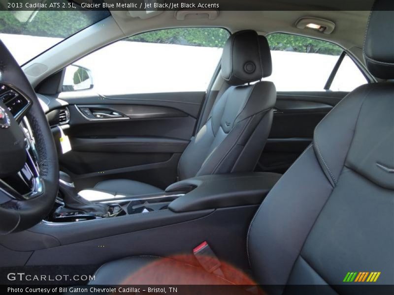 Glacier Blue Metallic / Jet Black/Jet Black Accents 2013 Cadillac ATS 2.5L