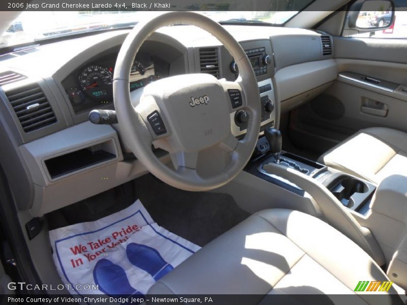 Black / Khaki 2006 Jeep Grand Cherokee Laredo 4x4