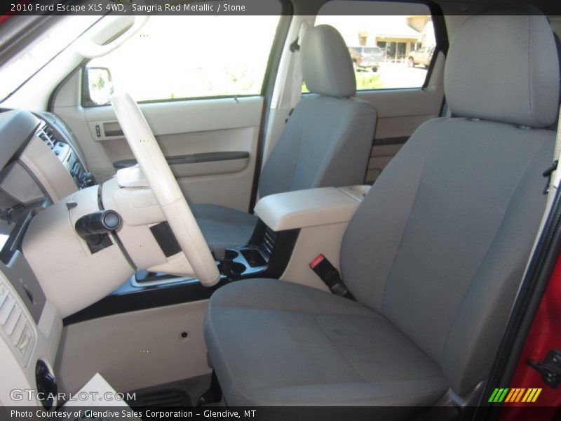 Sangria Red Metallic / Stone 2010 Ford Escape XLS 4WD