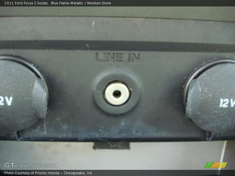 Blue Flame Metallic / Medium Stone 2011 Ford Focus S Sedan