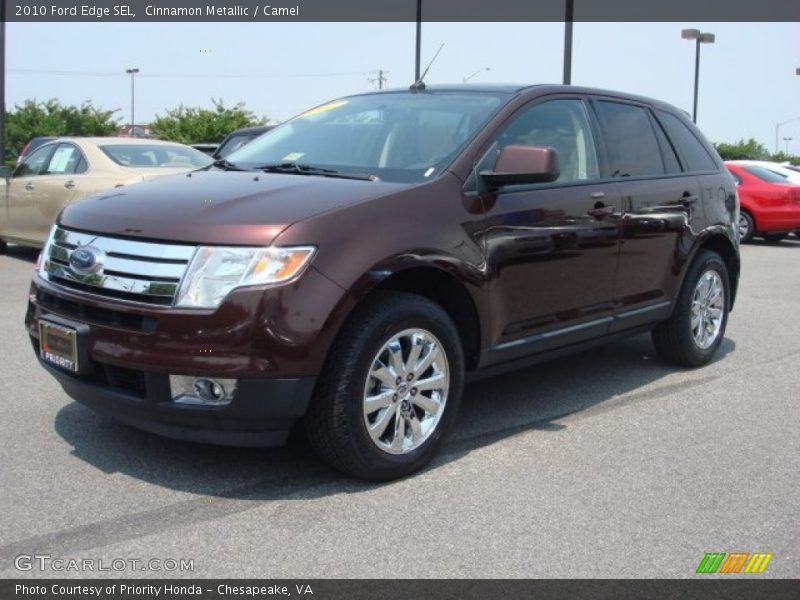 Cinnamon Metallic / Camel 2010 Ford Edge SEL