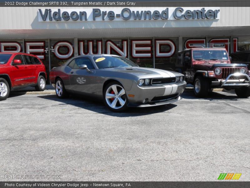 Tungsten Metallic / Dark Slate Gray 2012 Dodge Challenger SRT8 392