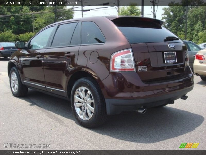 Cinnamon Metallic / Camel 2010 Ford Edge SEL