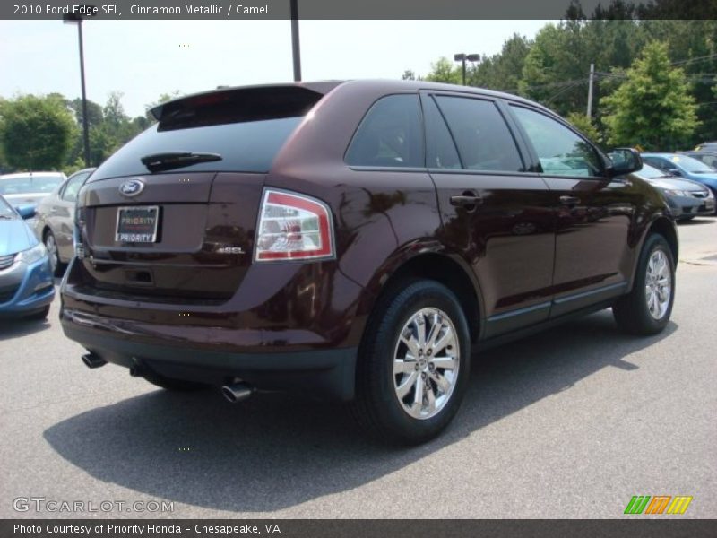 Cinnamon Metallic / Camel 2010 Ford Edge SEL