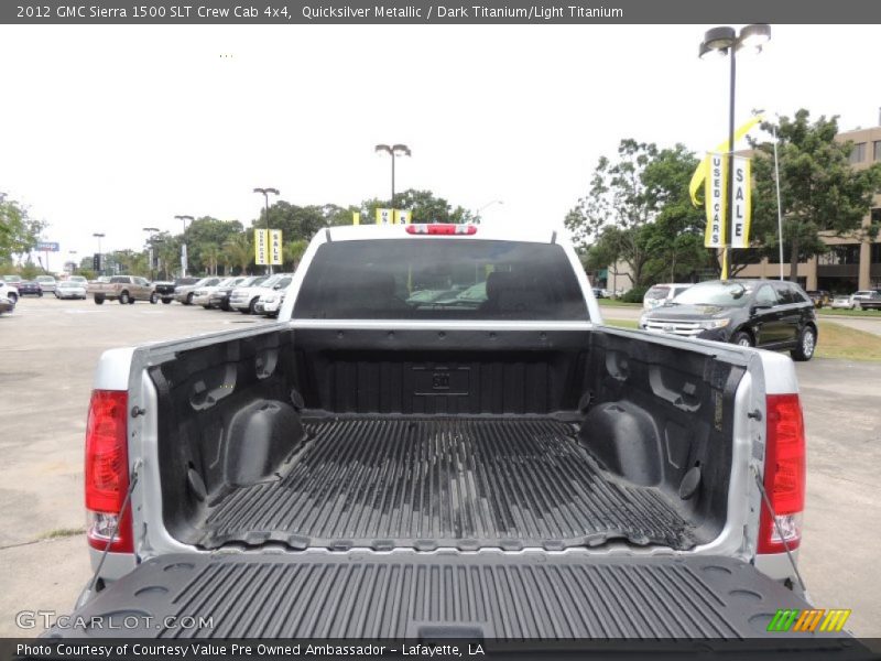 Quicksilver Metallic / Dark Titanium/Light Titanium 2012 GMC Sierra 1500 SLT Crew Cab 4x4