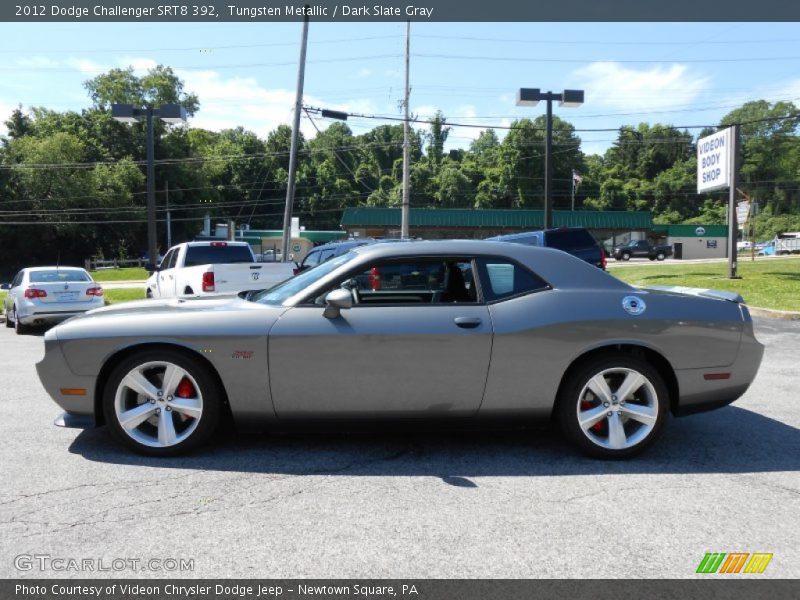 Tungsten Metallic / Dark Slate Gray 2012 Dodge Challenger SRT8 392