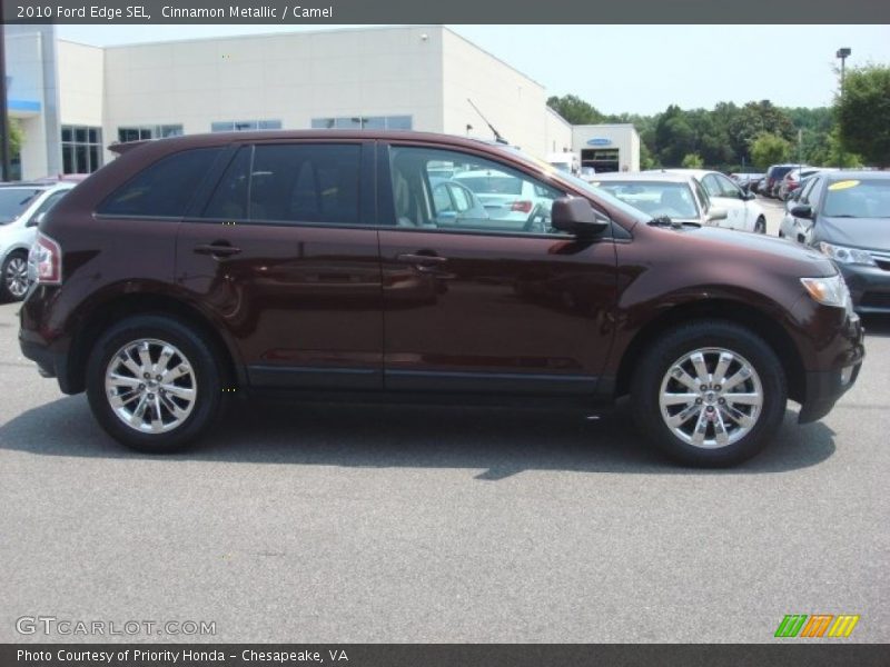 Cinnamon Metallic / Camel 2010 Ford Edge SEL