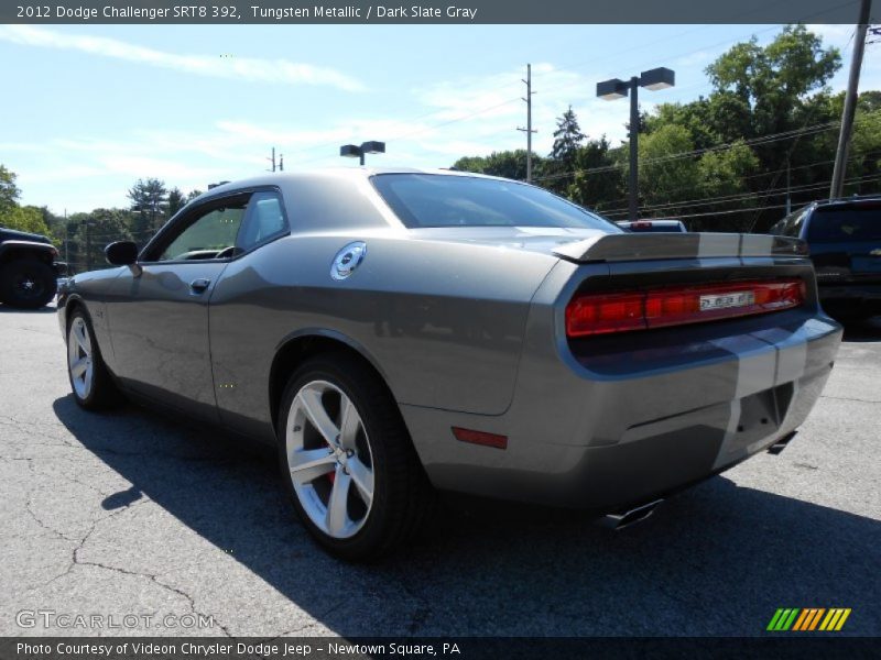 Tungsten Metallic / Dark Slate Gray 2012 Dodge Challenger SRT8 392