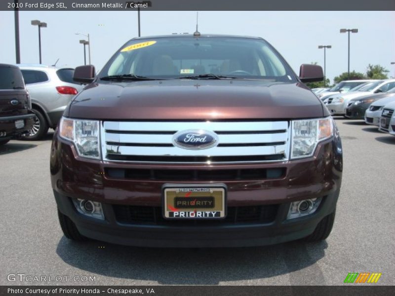 Cinnamon Metallic / Camel 2010 Ford Edge SEL
