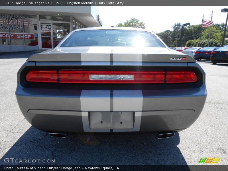 Tungsten Metallic / Dark Slate Gray 2012 Dodge Challenger SRT8 392