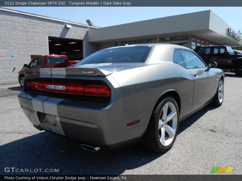 Tungsten Metallic / Dark Slate Gray 2012 Dodge Challenger SRT8 392
