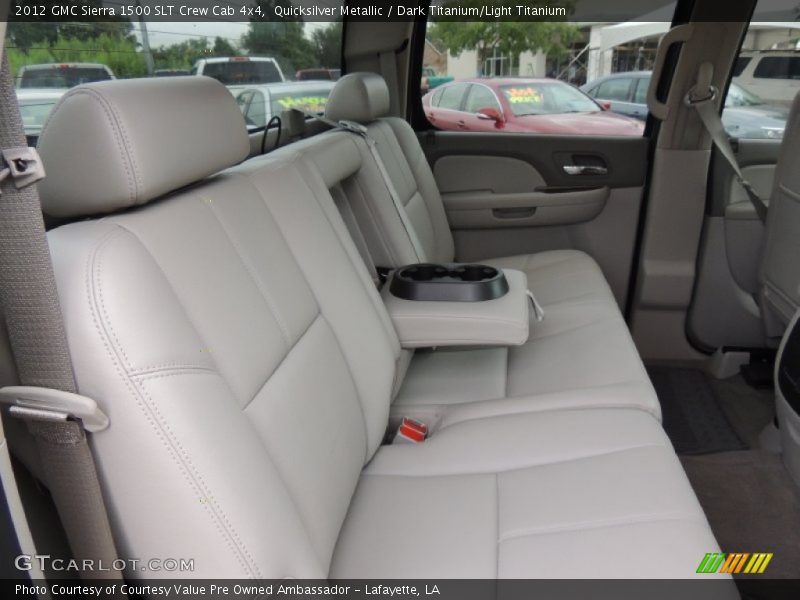 Rear Seat of 2012 Sierra 1500 SLT Crew Cab 4x4