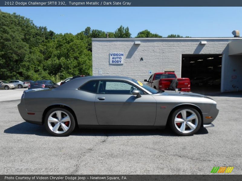 Tungsten Metallic / Dark Slate Gray 2012 Dodge Challenger SRT8 392