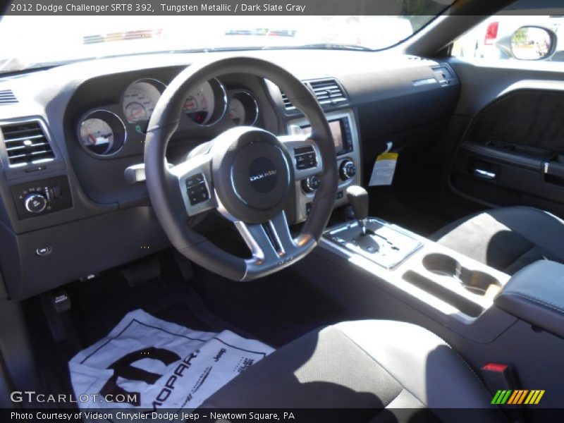 Tungsten Metallic / Dark Slate Gray 2012 Dodge Challenger SRT8 392