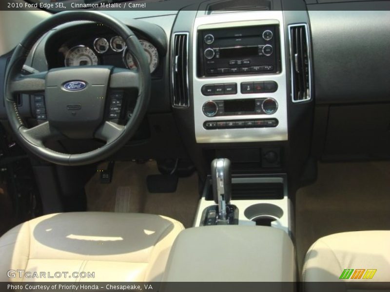 Cinnamon Metallic / Camel 2010 Ford Edge SEL