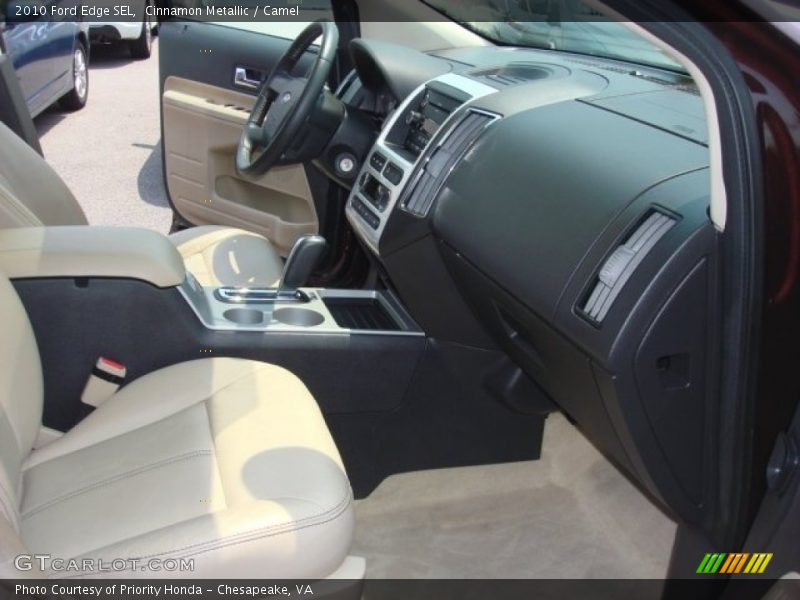 Cinnamon Metallic / Camel 2010 Ford Edge SEL