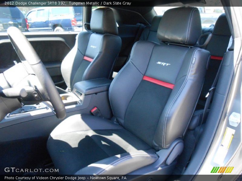 Tungsten Metallic / Dark Slate Gray 2012 Dodge Challenger SRT8 392
