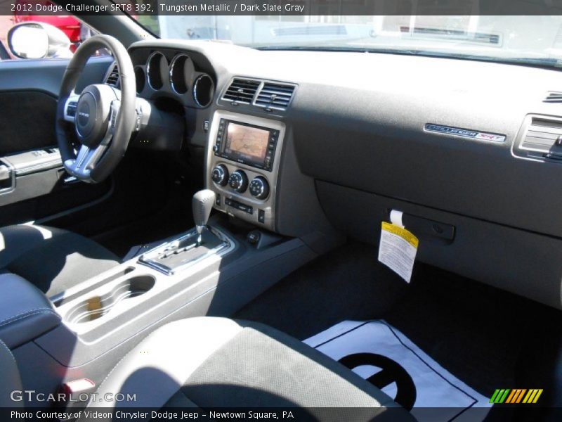 Tungsten Metallic / Dark Slate Gray 2012 Dodge Challenger SRT8 392