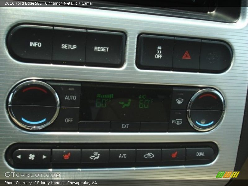 Cinnamon Metallic / Camel 2010 Ford Edge SEL