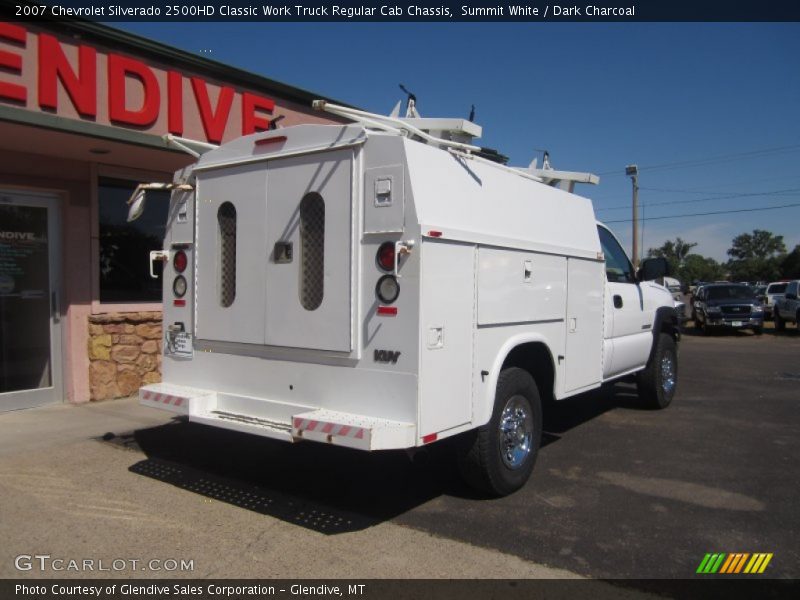 Summit White / Dark Charcoal 2007 Chevrolet Silverado 2500HD Classic Work Truck Regular Cab Chassis