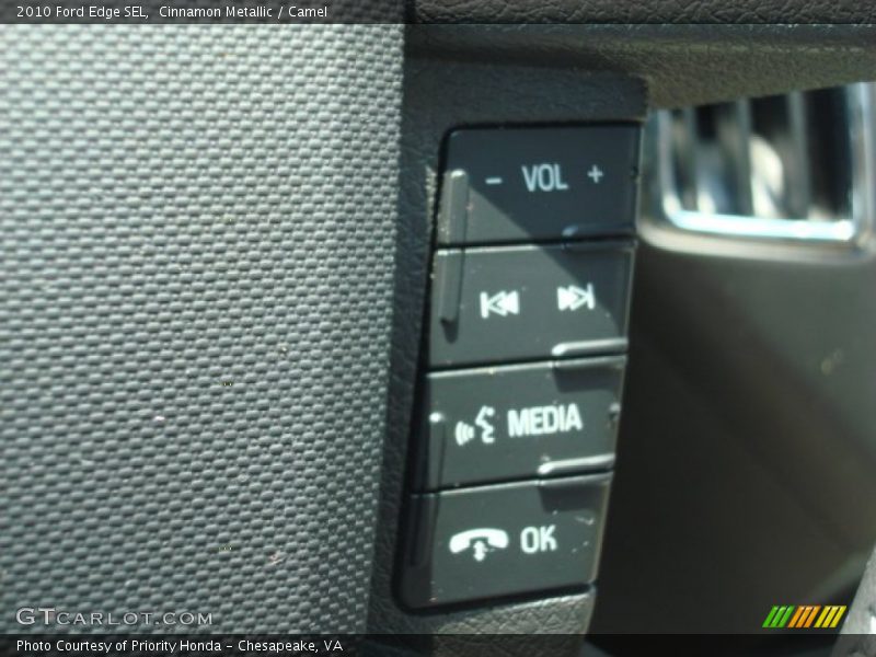 Cinnamon Metallic / Camel 2010 Ford Edge SEL