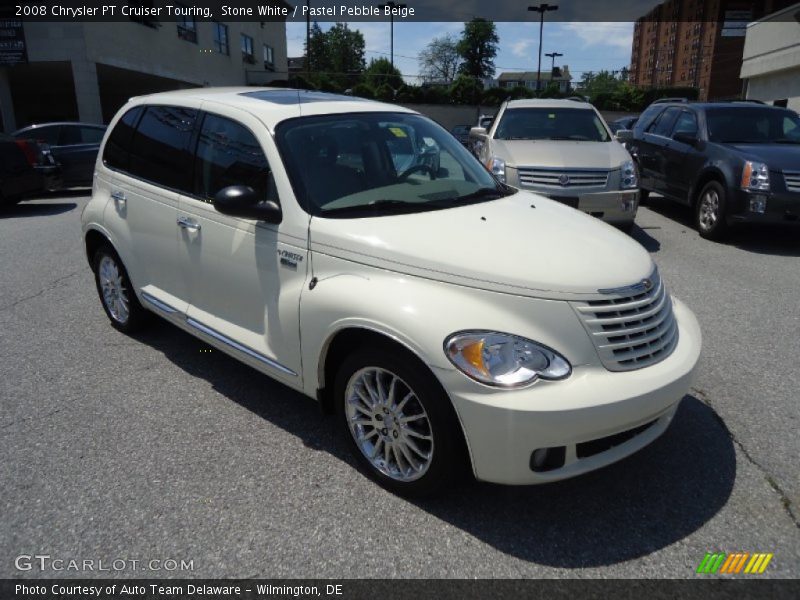 Stone White / Pastel Pebble Beige 2008 Chrysler PT Cruiser Touring