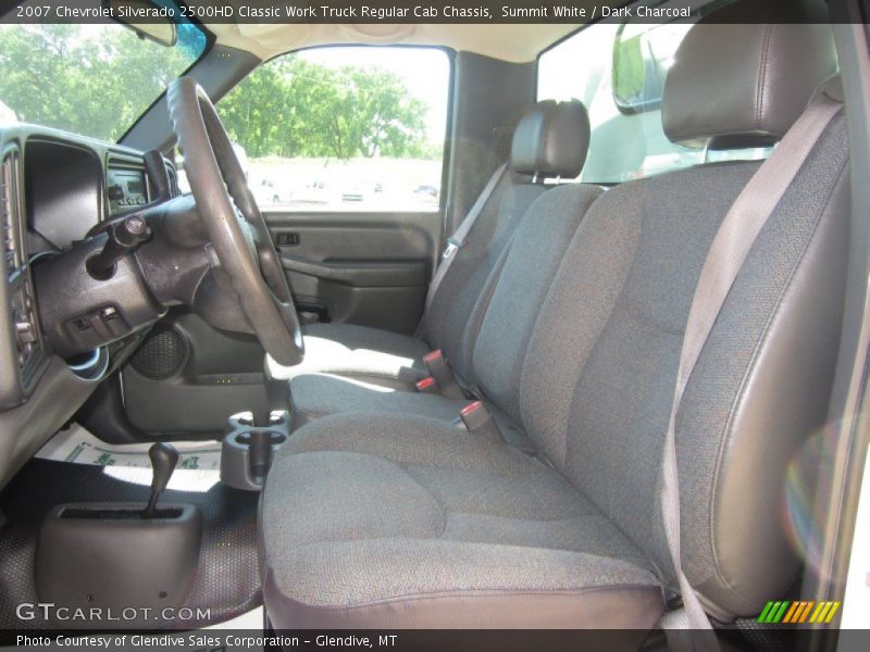 Summit White / Dark Charcoal 2007 Chevrolet Silverado 2500HD Classic Work Truck Regular Cab Chassis