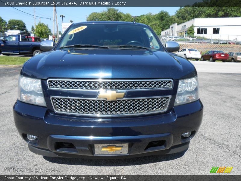 Dark Blue Metallic / Ebony 2008 Chevrolet Suburban 1500 LTZ 4x4