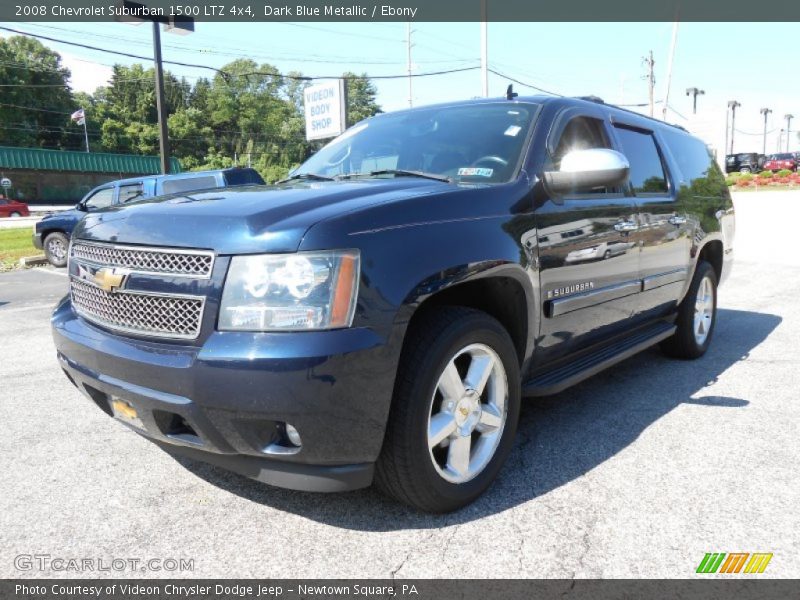 Dark Blue Metallic / Ebony 2008 Chevrolet Suburban 1500 LTZ 4x4