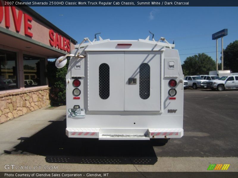 Summit White / Dark Charcoal 2007 Chevrolet Silverado 2500HD Classic Work Truck Regular Cab Chassis
