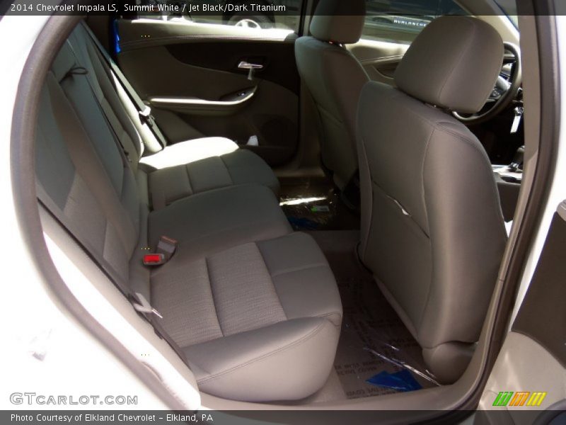 Rear Seat of 2014 Impala LS