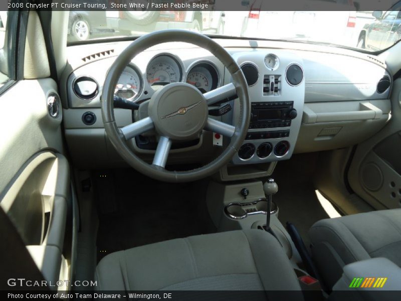 Stone White / Pastel Pebble Beige 2008 Chrysler PT Cruiser Touring