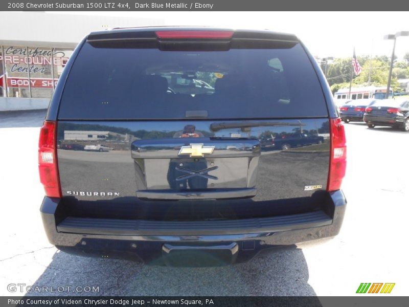 Dark Blue Metallic / Ebony 2008 Chevrolet Suburban 1500 LTZ 4x4