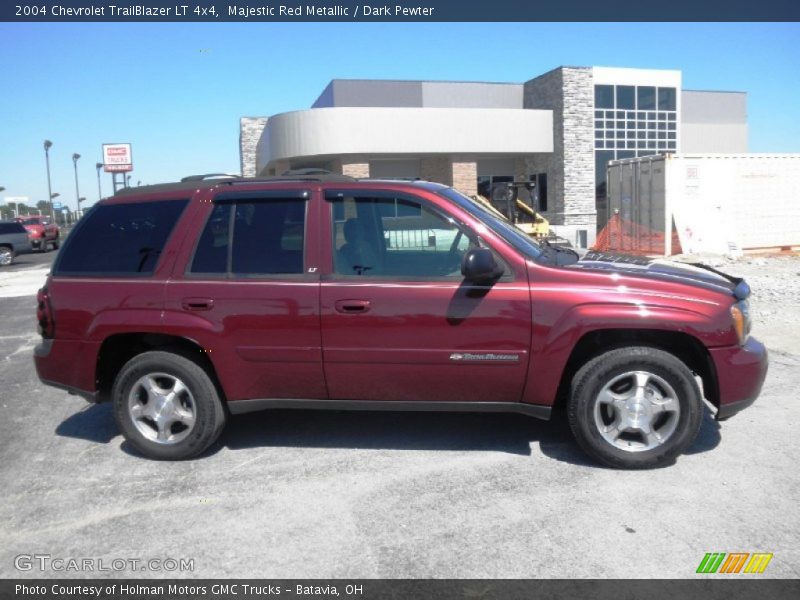 Majestic Red Metallic / Dark Pewter 2004 Chevrolet TrailBlazer LT 4x4