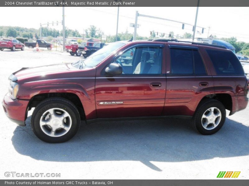 Majestic Red Metallic / Dark Pewter 2004 Chevrolet TrailBlazer LT 4x4