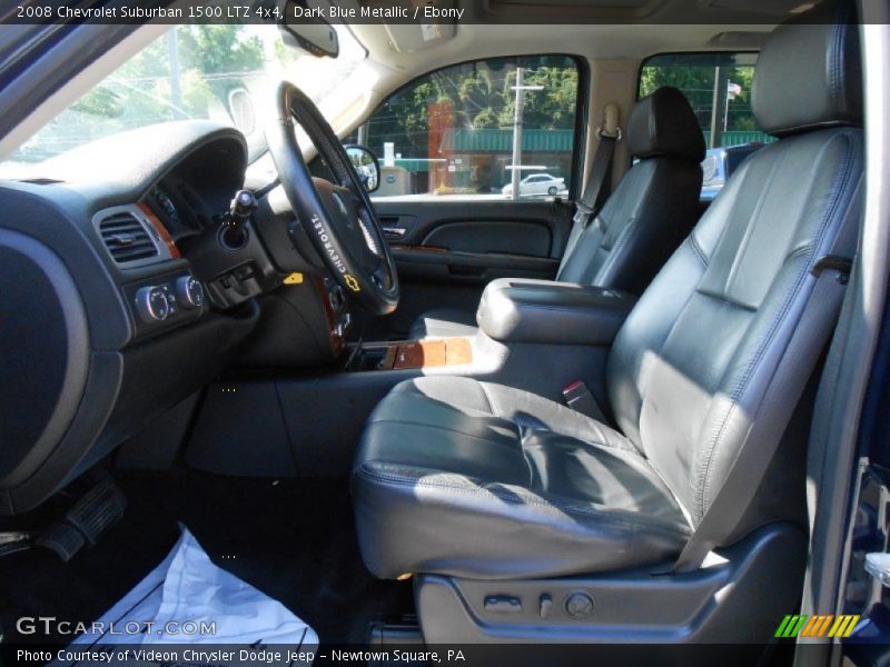 Dark Blue Metallic / Ebony 2008 Chevrolet Suburban 1500 LTZ 4x4