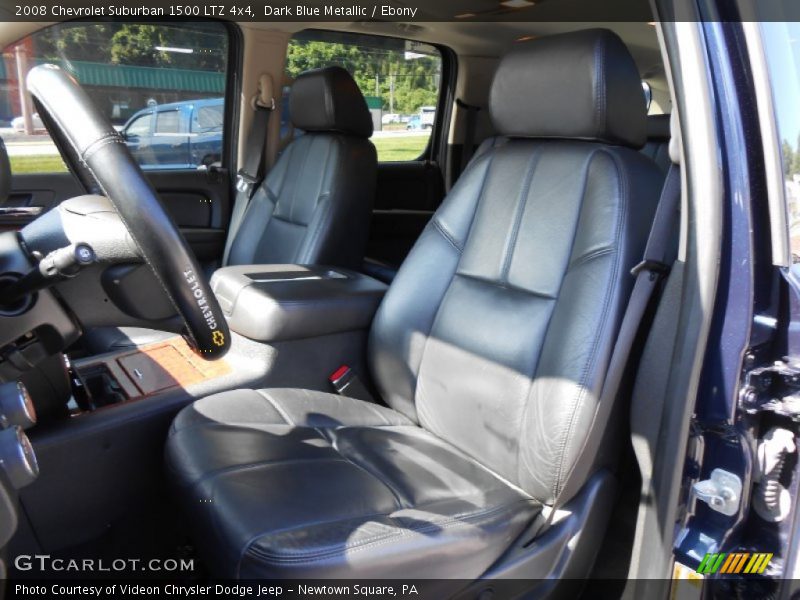 Dark Blue Metallic / Ebony 2008 Chevrolet Suburban 1500 LTZ 4x4