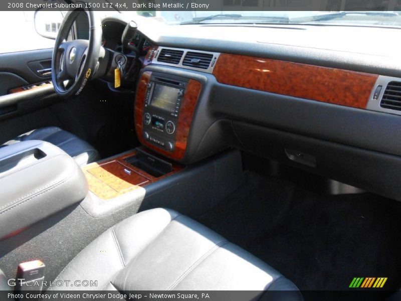 Dark Blue Metallic / Ebony 2008 Chevrolet Suburban 1500 LTZ 4x4
