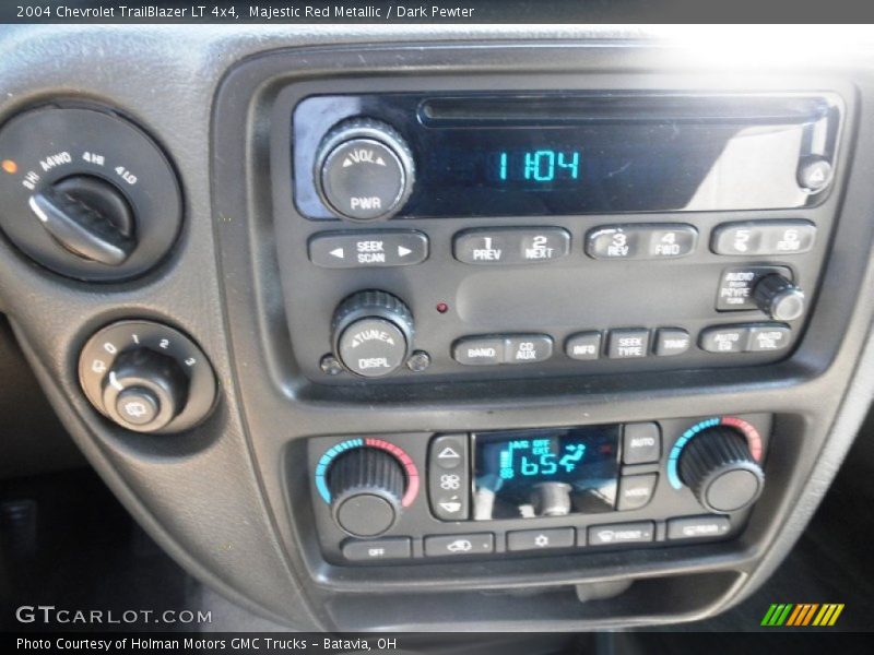 Majestic Red Metallic / Dark Pewter 2004 Chevrolet TrailBlazer LT 4x4