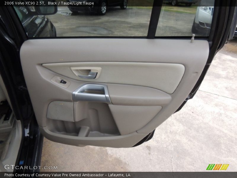 Black / Taupe/Light Taupe 2006 Volvo XC90 2.5T