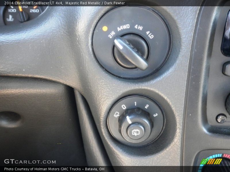 Majestic Red Metallic / Dark Pewter 2004 Chevrolet TrailBlazer LT 4x4