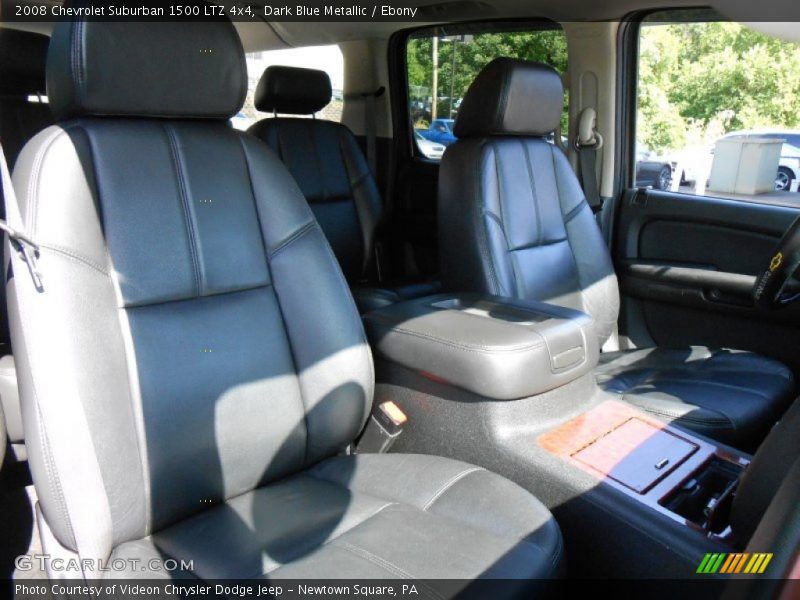 Dark Blue Metallic / Ebony 2008 Chevrolet Suburban 1500 LTZ 4x4